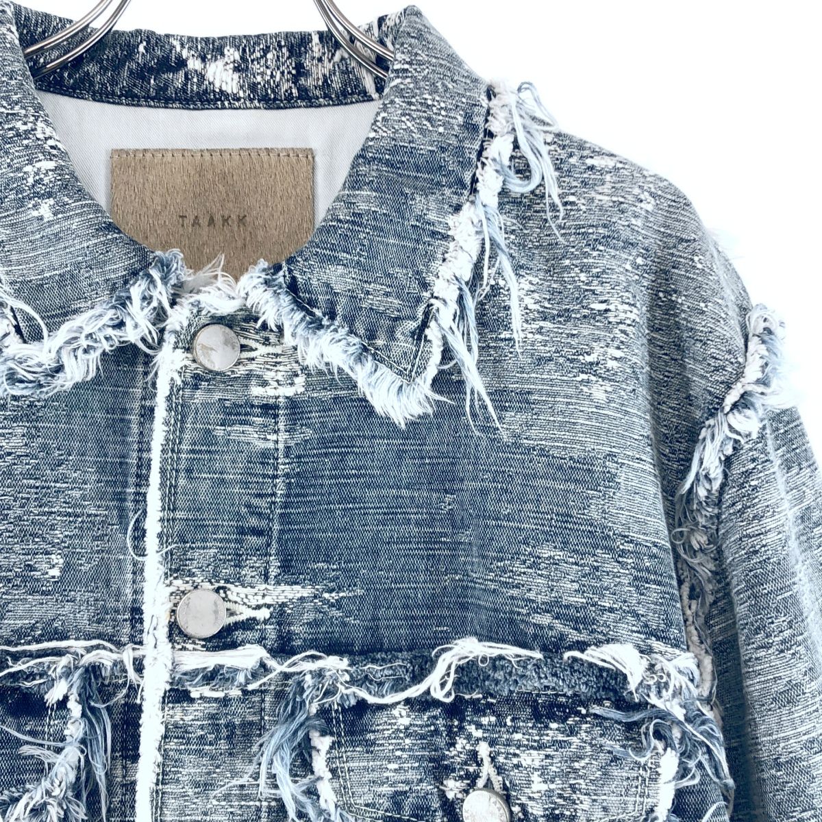 美品】 TAAKK / ターク | 2024AW | 3RD TYPE DENIM JACKET ジャガード