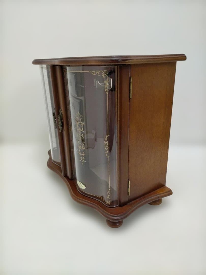 送料無料】HASEGAWA オルゴール付き ジュエリーボックス 木製