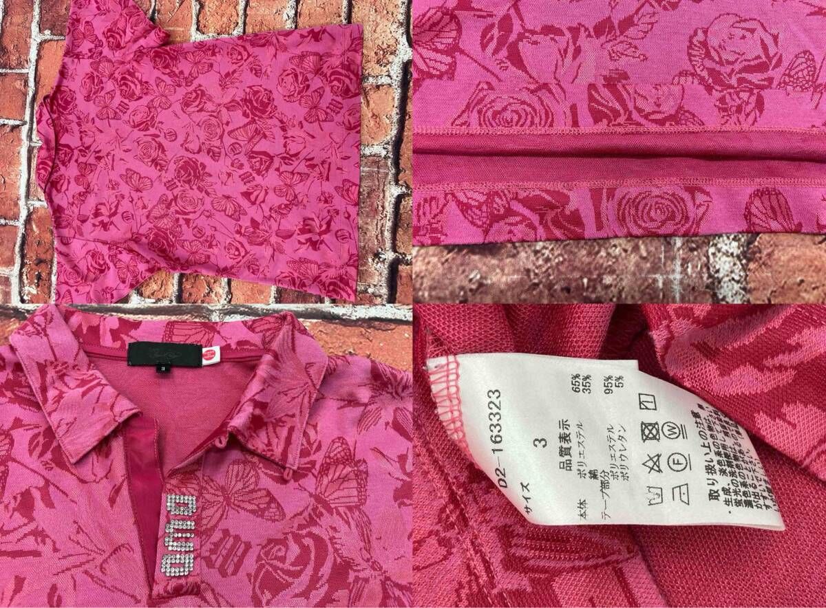 DANCE WITH DRAGON/ダンスウィズドラゴン レディース ゴルフウェア L