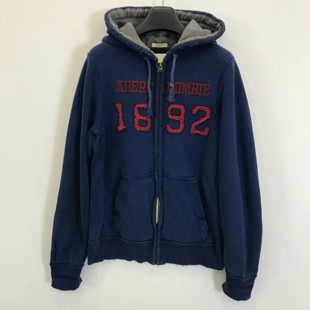 Abercrombie アバクロンビー Y2K フードジップアップ ブルー L - メルカリ