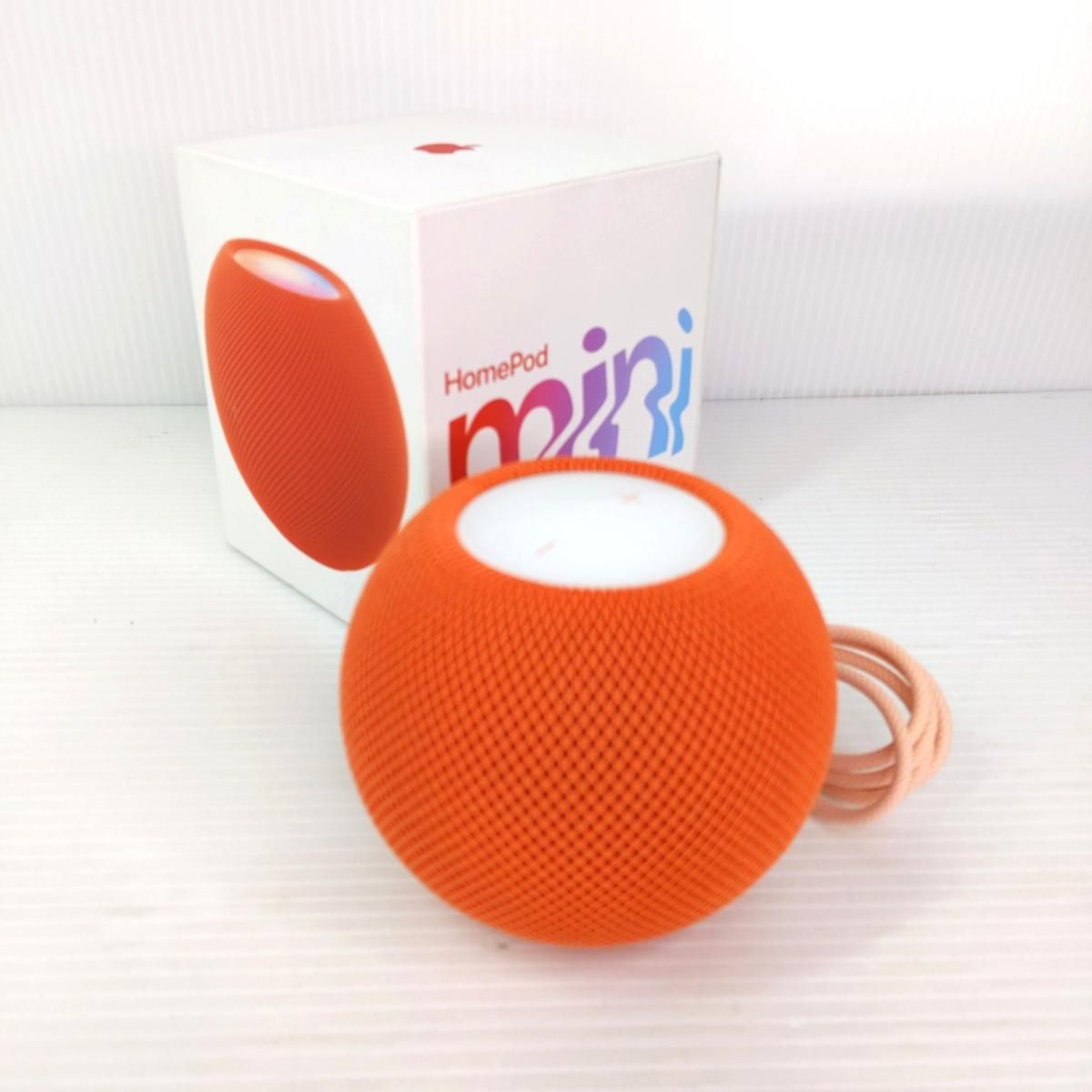 Apple  pod mini 美品 美品】Apple homepod mini 柑子 ホンタイ Apple HomePod mini 価格比較