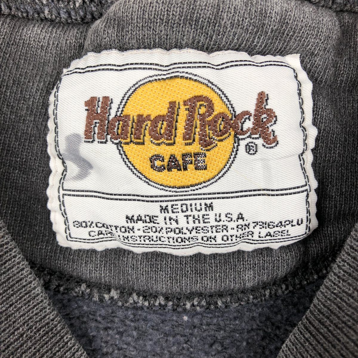 古着 90年代 HARD ROCK CAFE ハードロックカフェ アドバタイジング スウェットシャツ トレーナー USA製 メンズXL相当 ヴィンテージ/eaa557222 古着 90年代 HARD ROCK CAFE ハードロックカフェ アドバタイジング