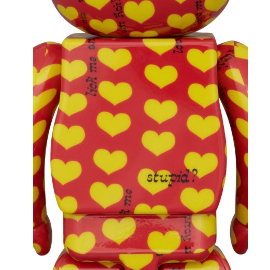 未開封 Yellow Heart Reverse X JAPAN hide ベアブリック BE＠RBRICK
