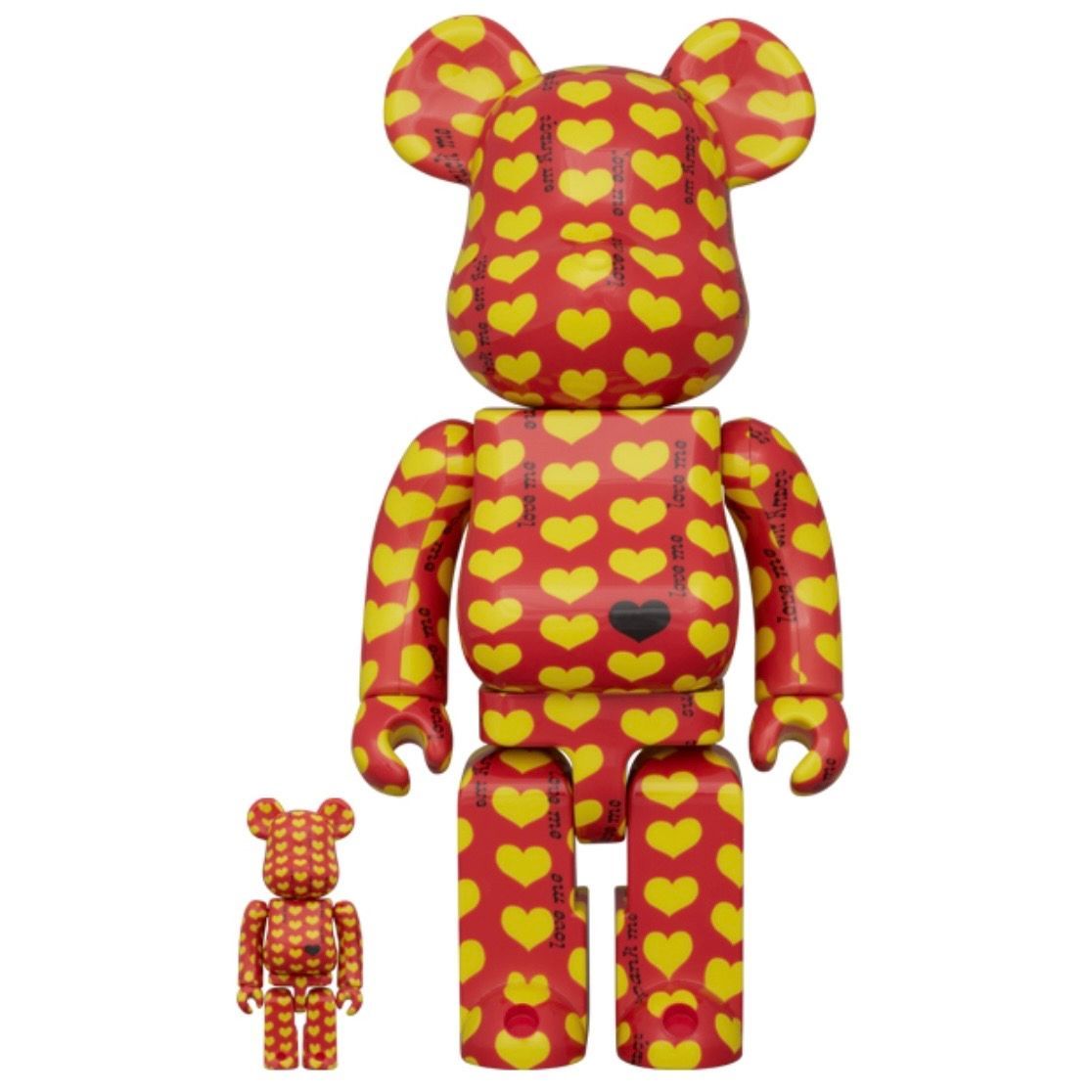 未開封 Yellow Heart Reverse X JAPAN hide ベアブリック BE＠RBRICK