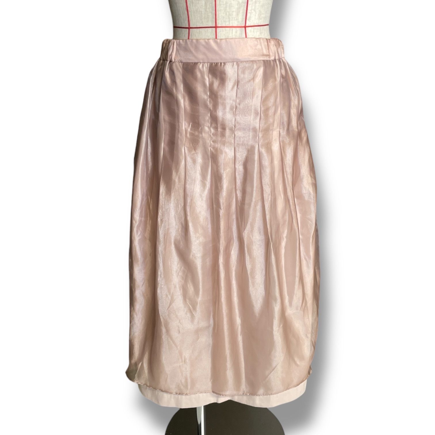 MACHATT マチャット オーガンジーレイヤードスカート ロングスカート