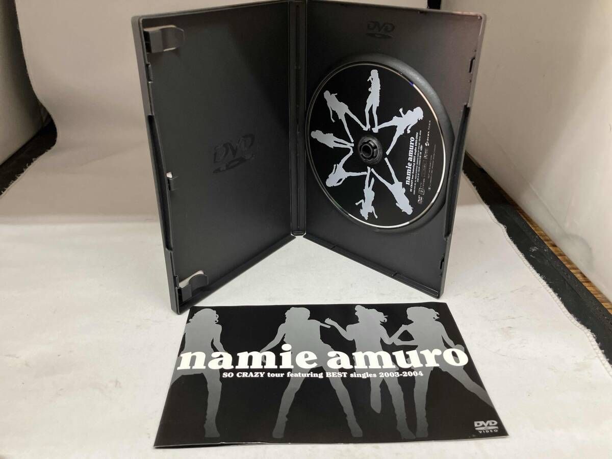 DVD namie amuro SO CRAZY tour featuring BEST singles 2003-2004