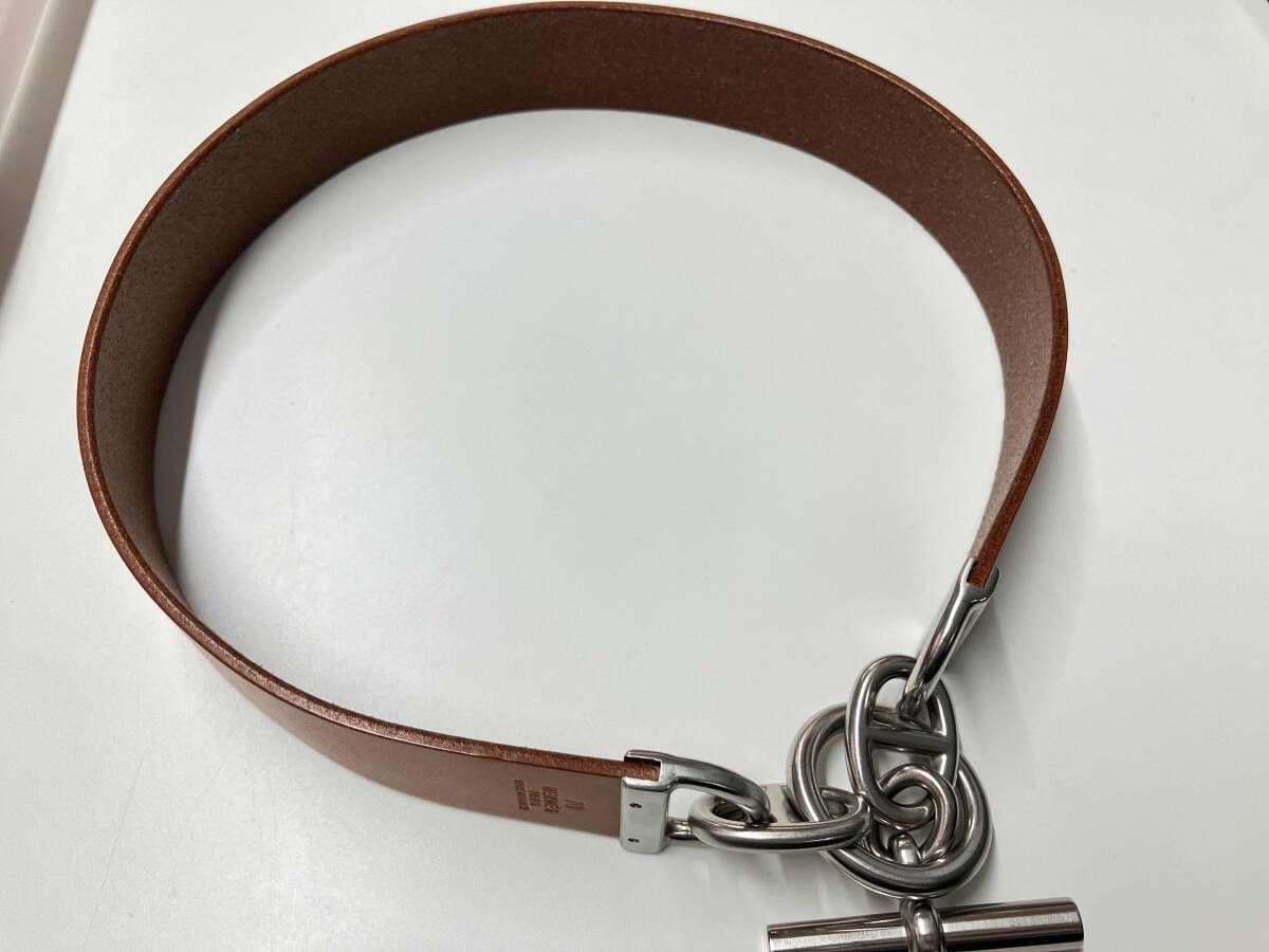 HERMES／シェーヌダンクルベルト／70サイズ／箱有／エルメス／ベルト