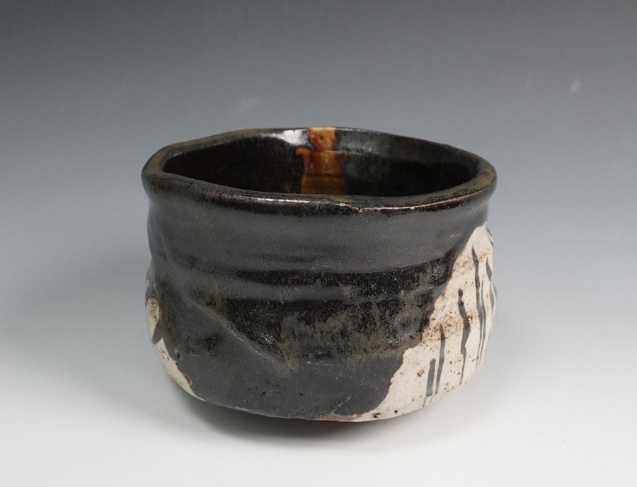黒織部茶碗 仕覆添 用心箱 茶道具 - メルカリ