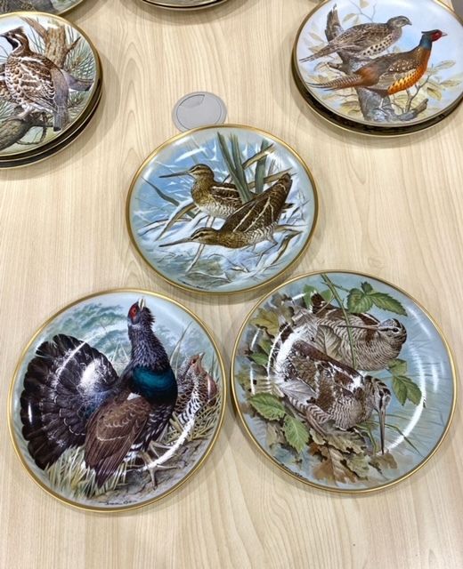 FRANKLIN PORCELAIN フランクリン ポーセリン GAME BIRDS OF THE WORLD