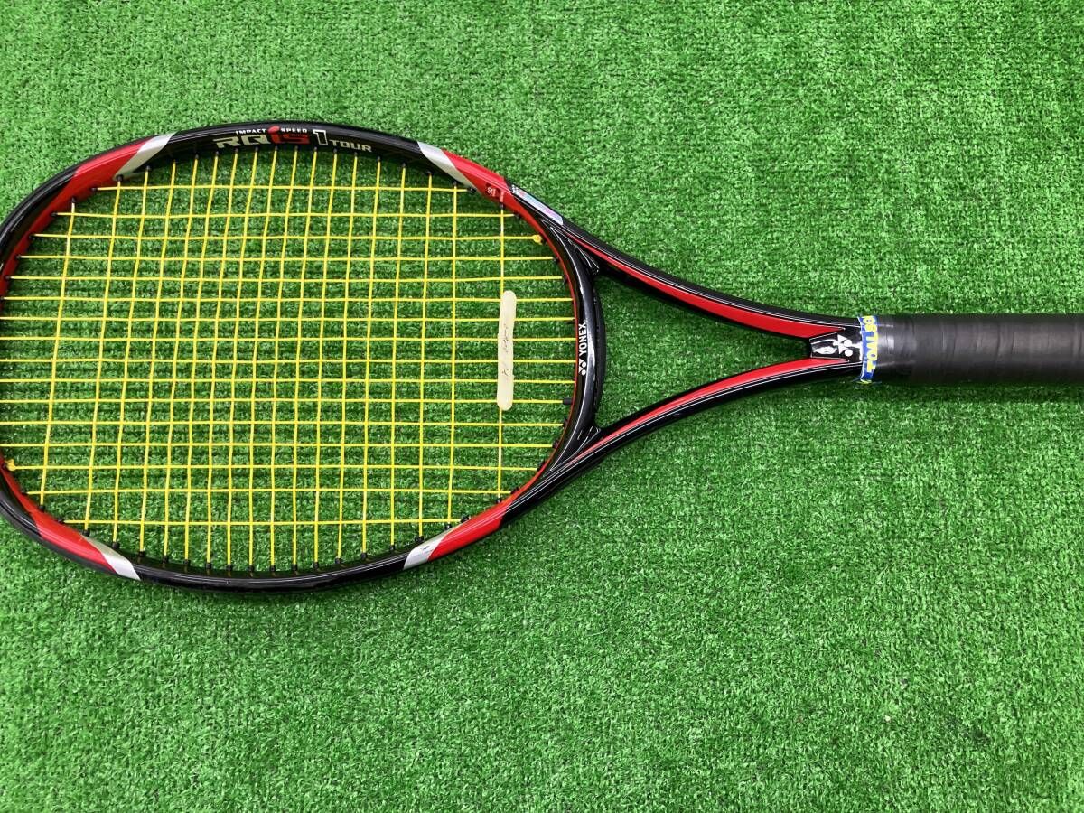 テニスラケット YONEX RQiS 1 TOUR グリップサイズ#3 - メルカリ テニスラケット YONEX RQiS 1 TOUR グリップサイズ#3 - メルカリ