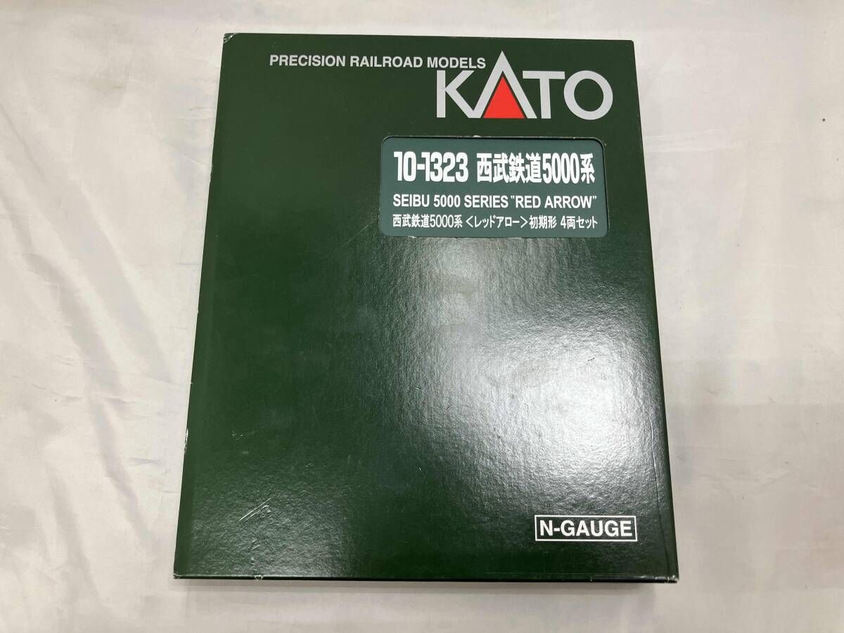 動作確認済 現状品 Nゲージ KATO 10-1323 西武鉄道5000系 レッドアロｰ