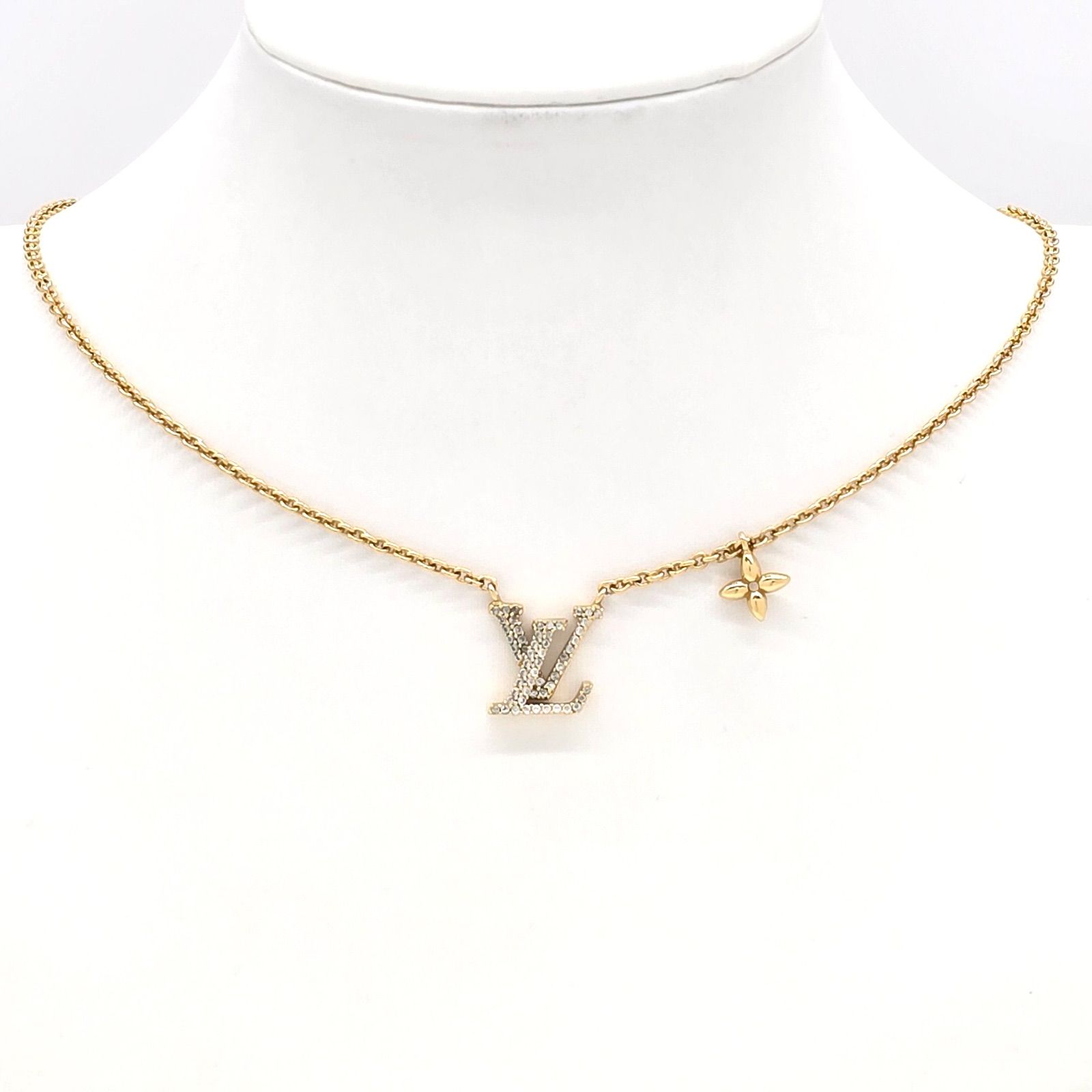 LOUIS VUITTON ルイヴィトン M00596 ネックレス・LV アイコニック 首 