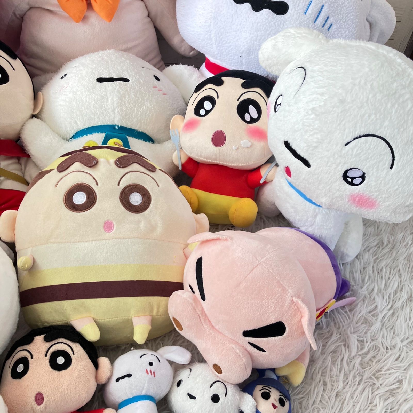 クレヨンしんちゃん ぬいぐるみ 大量まとめ売り シロ しんのすけ