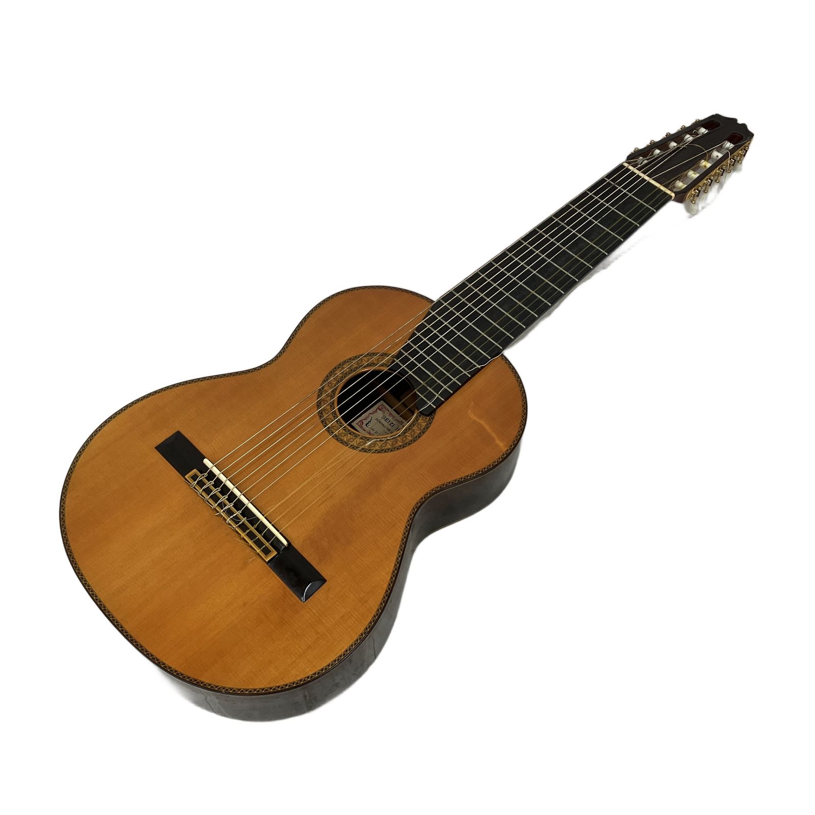 SEIZI INABA Seiji No. 400 1974 10-string classical guitar with hard case instrument stringed instrument junk M10927395