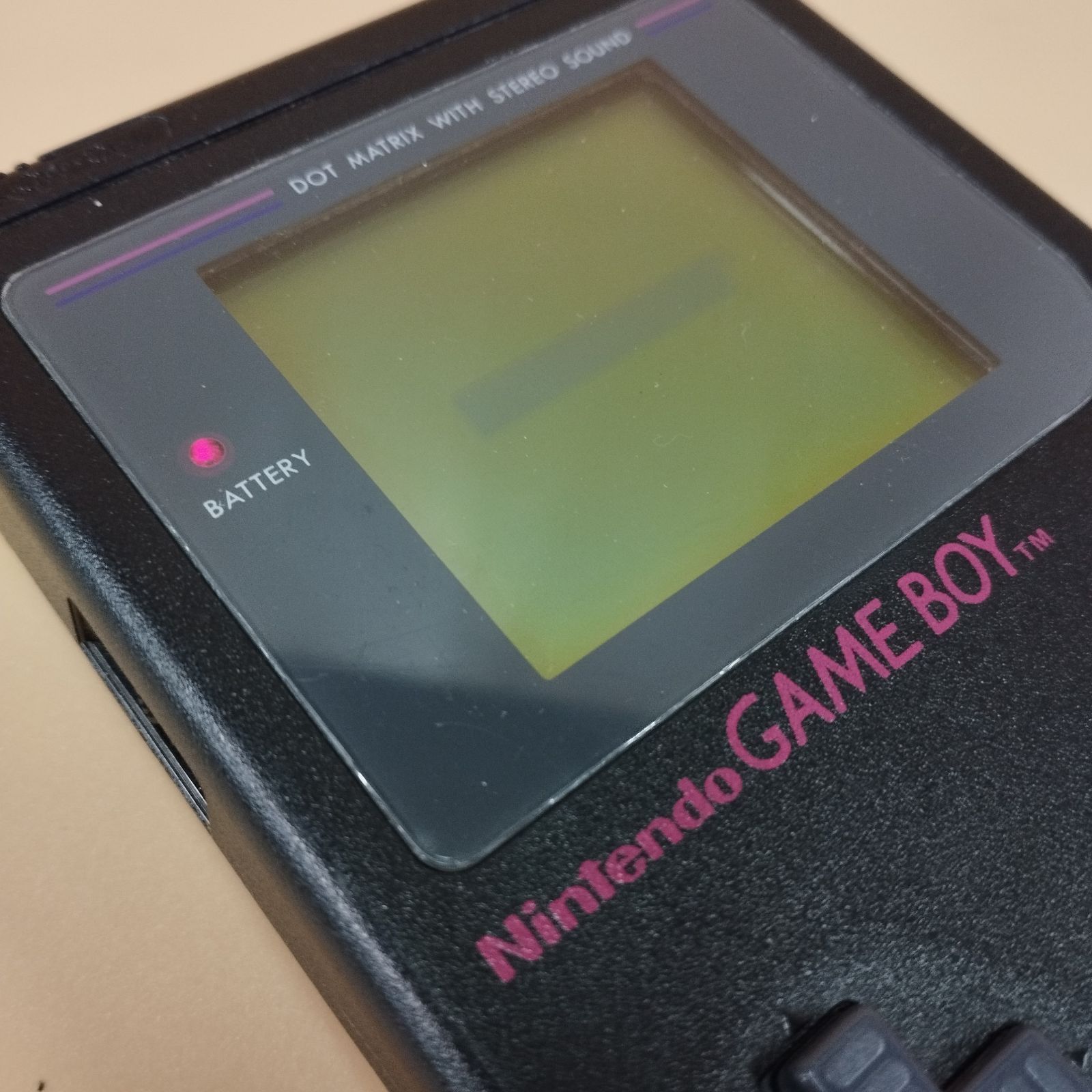 D34588】ジャンク Nintendo GAME BOY DMG-01 ブラック - メルカリ