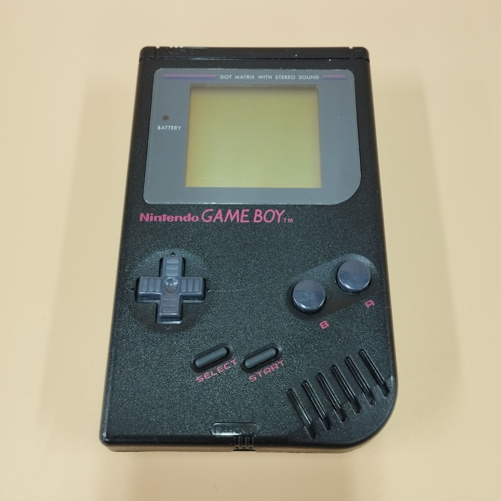 D34588】ジャンク Nintendo GAME BOY DMG-01 ブラック - メルカリ