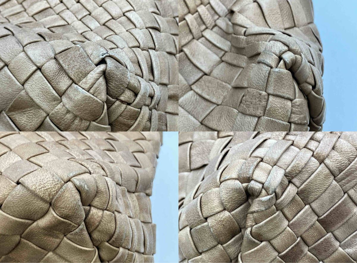 FALORNI／フォロルニ／トートバッグ／レザー／ベージュ／イントレ