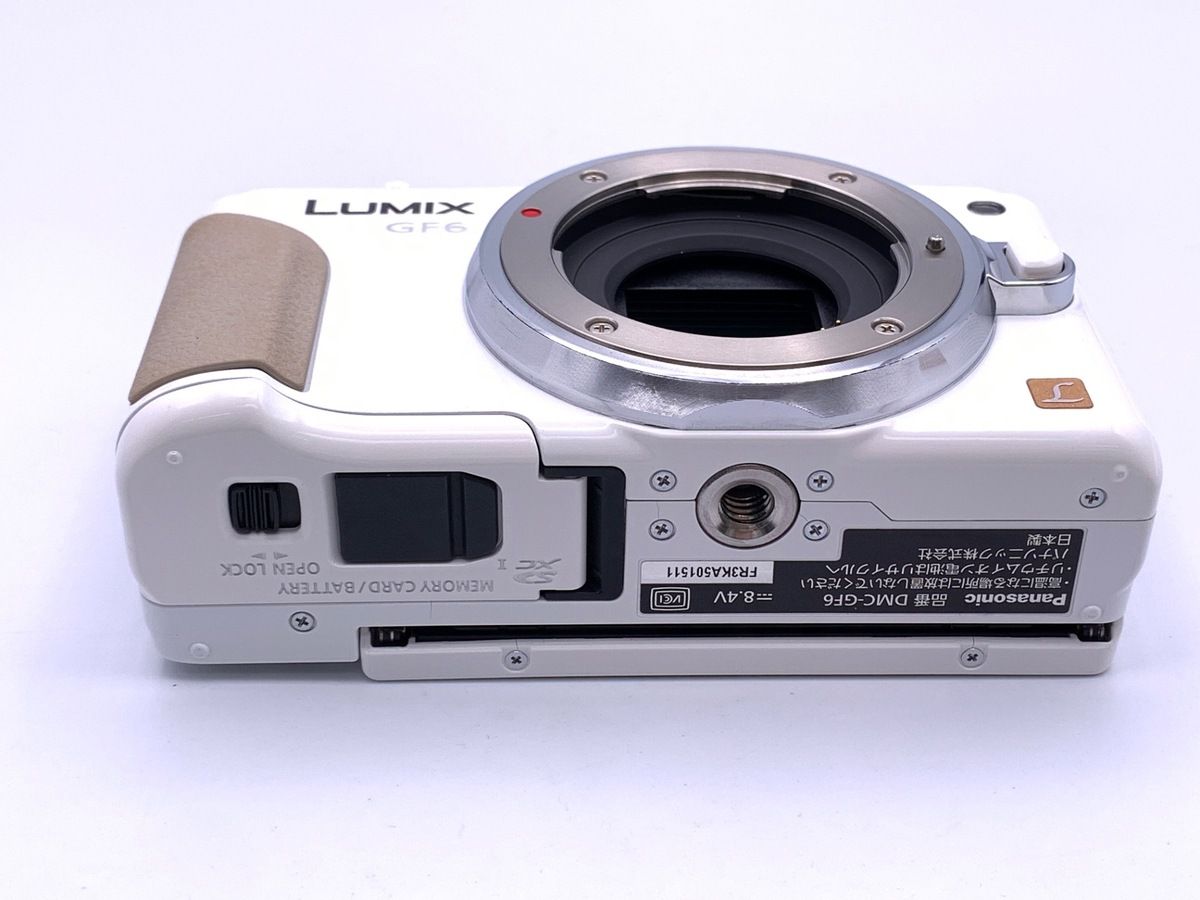 ジャンク】panasonic Lumix DMC-GF6 ボディ ミラーレス 64 ジャンク品 