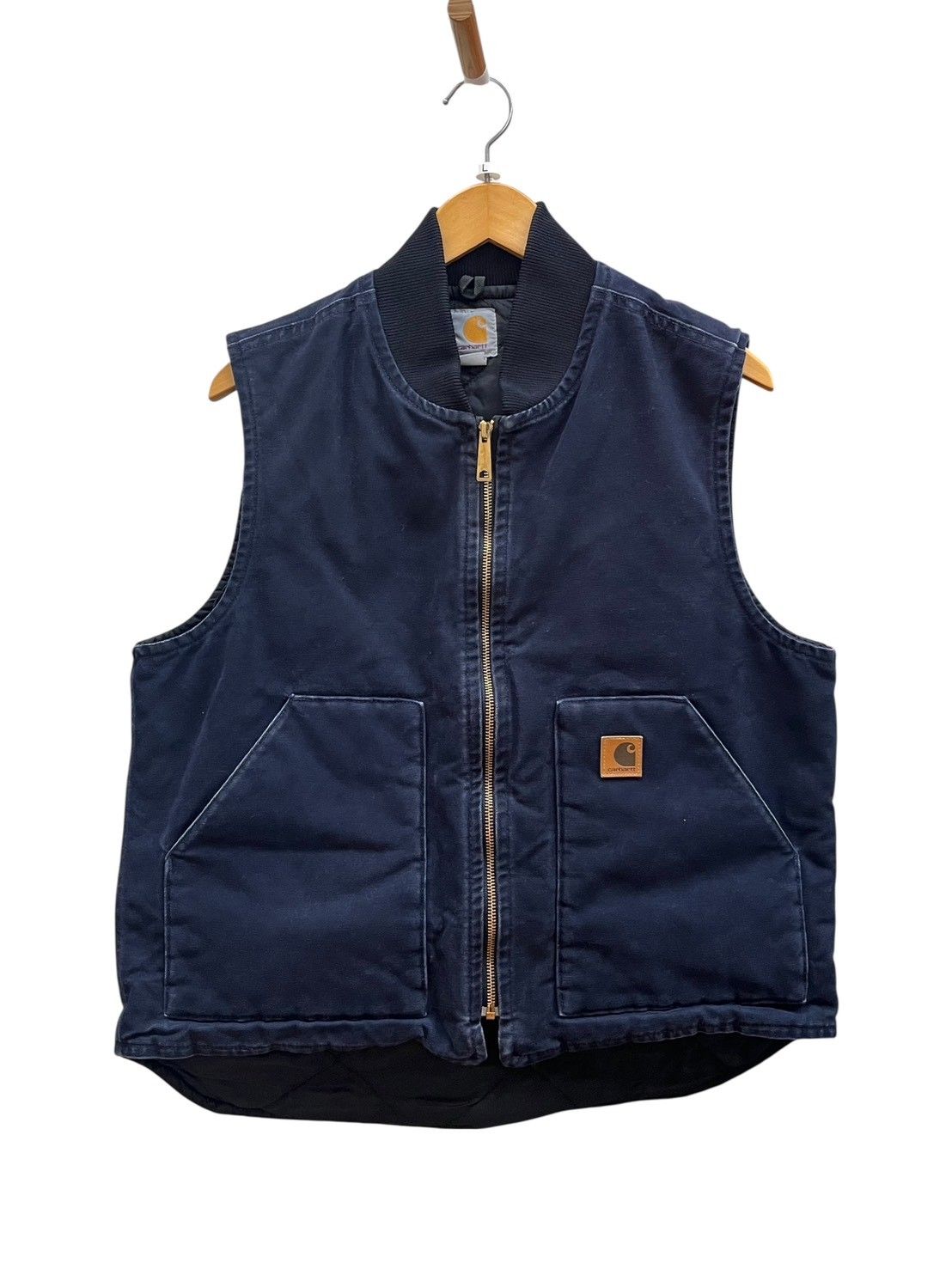 Carhartt (カーハート) DUCK VEST ダックベスト 裏地キルティング