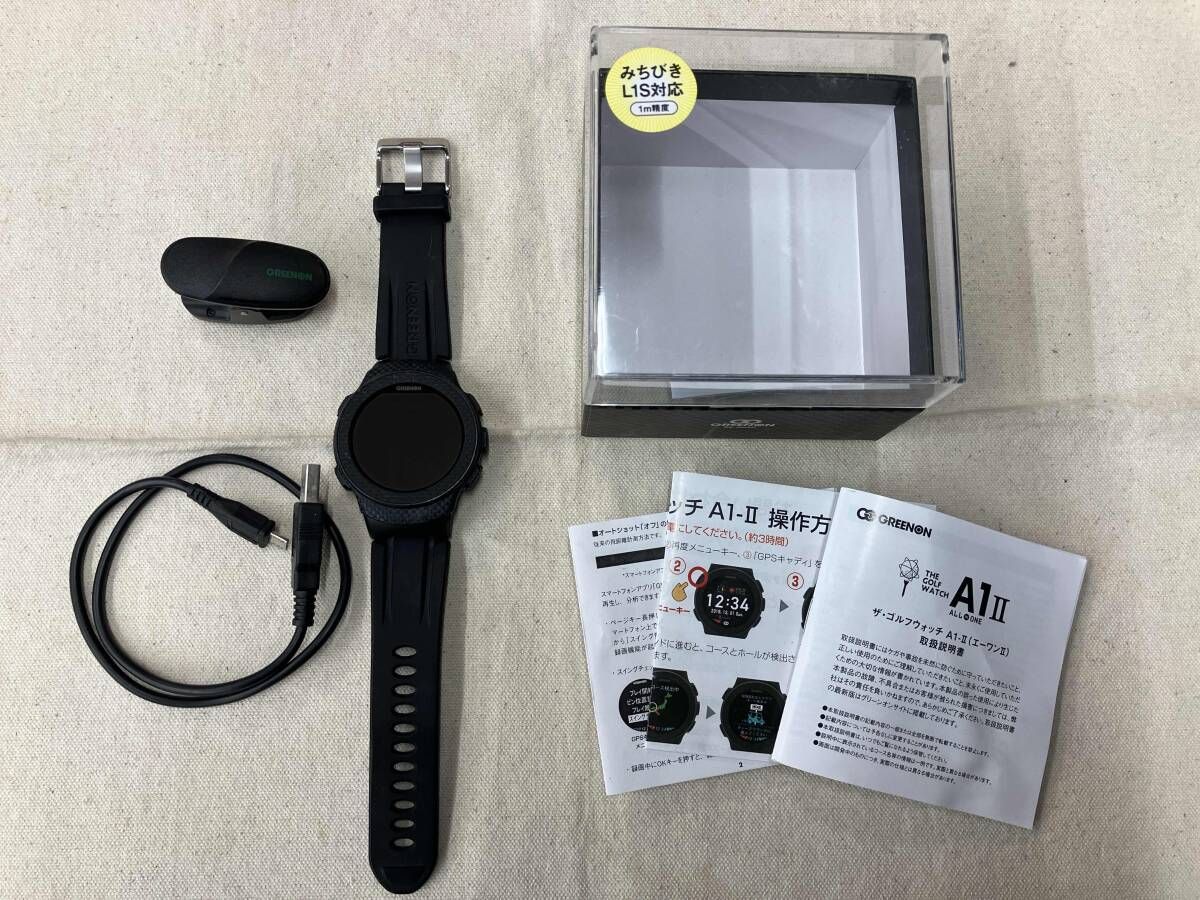 GREENON グリーンオン THE GOLF WATCH A1 II ザ・ゴルフウォッチ