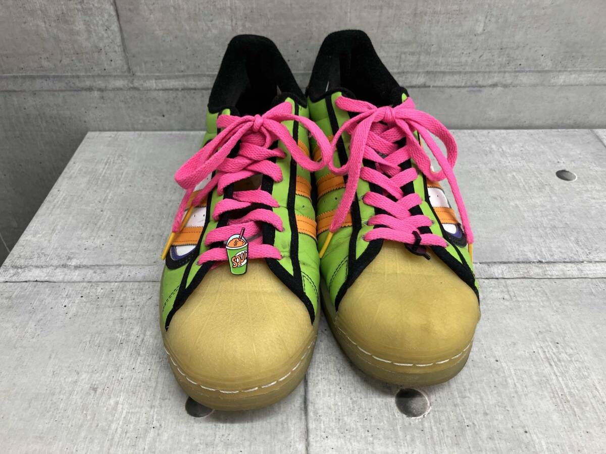 adidas/ｽﾆｰｶｰ/ho5789 the simpsons ﾗｲﾑｸﾞﾘｰﾝ - メルカリ