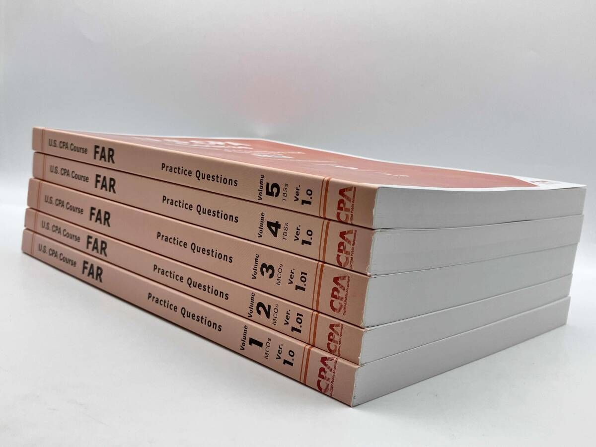 U.S.CPA会計学院 英文会計入門 テキストブック 10冊セット 米国公認