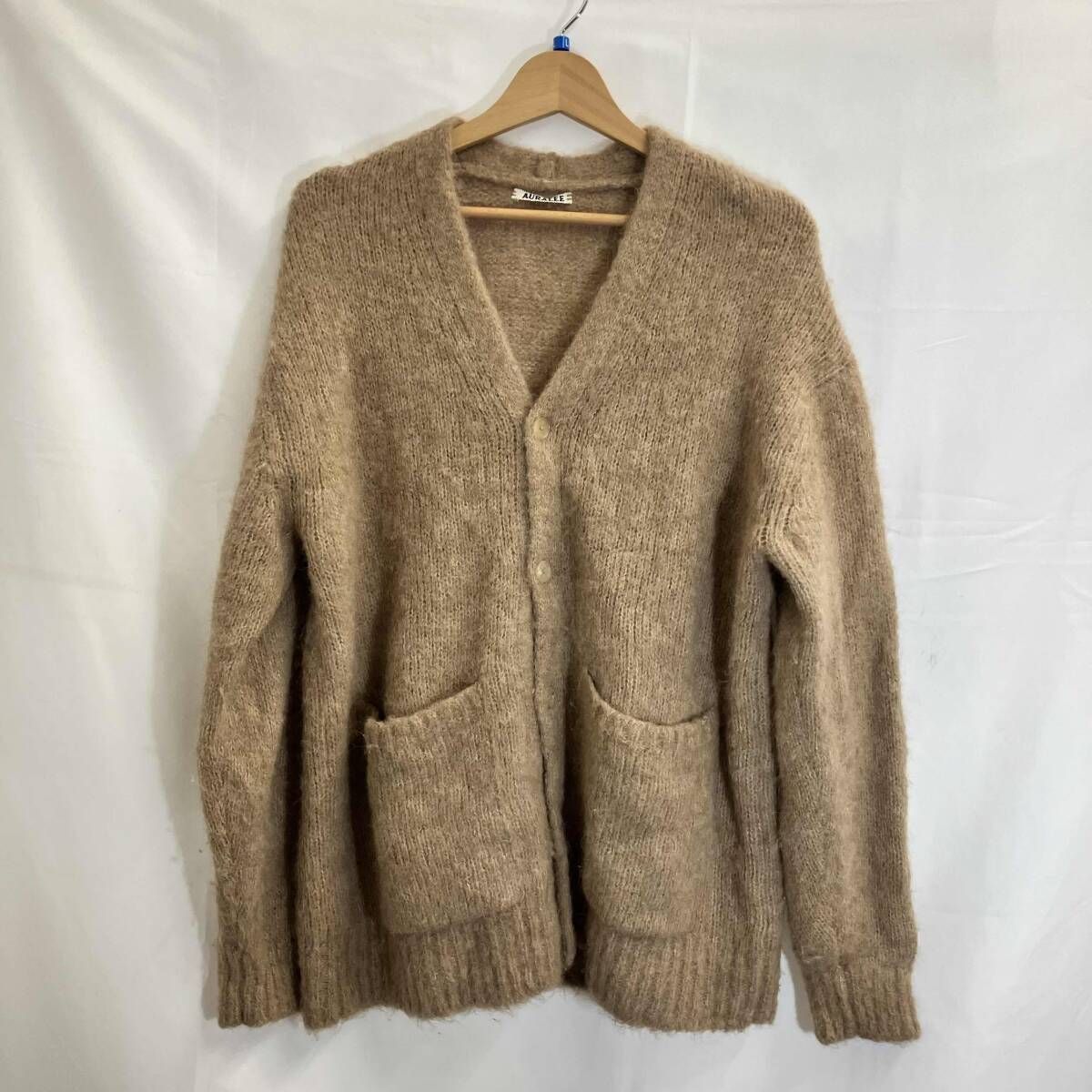 AURALEE / オーラリー / カーディガン / A20AC01AW / ベージュ / L