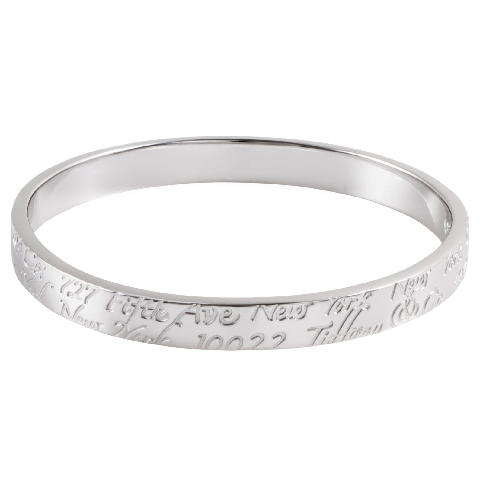 TIFFANY&Co. ティファニー ノーツ サークル バングル ブレスレット