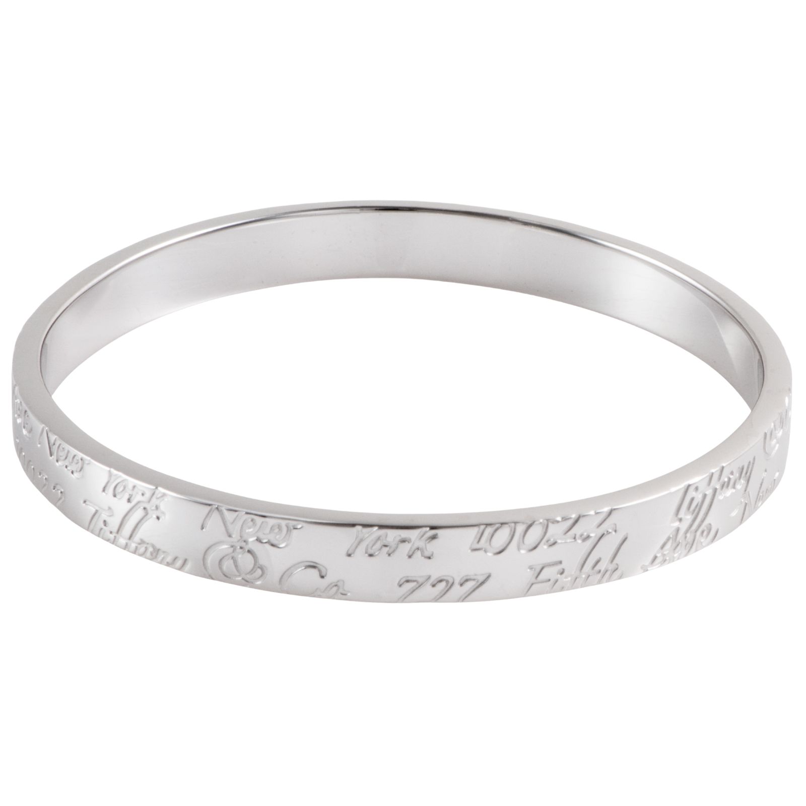 TIFFANY&Co. ティファニー ノーツ サークル バングル ブレスレット