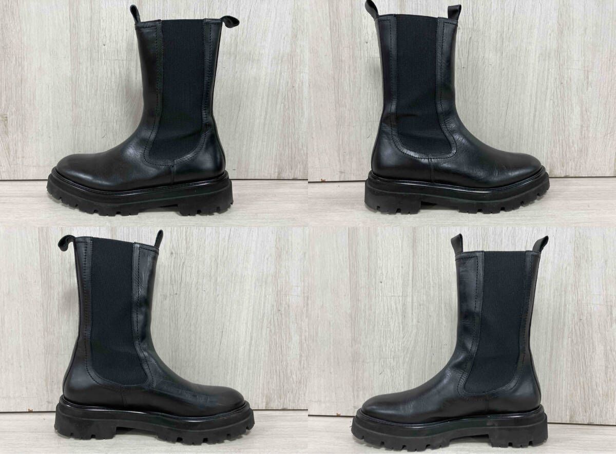 PASCUCCI/パスクッチ/ブーツ/チェルシーブーツ/ブラック/サイズ 37/21
