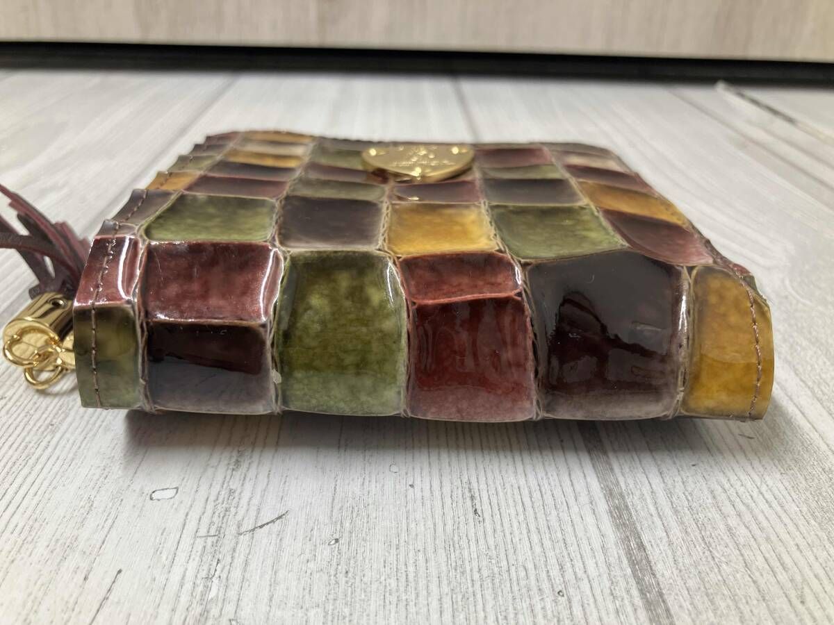 ATAO アタオ 二つ折り財布 マルチカラー - メルカリ