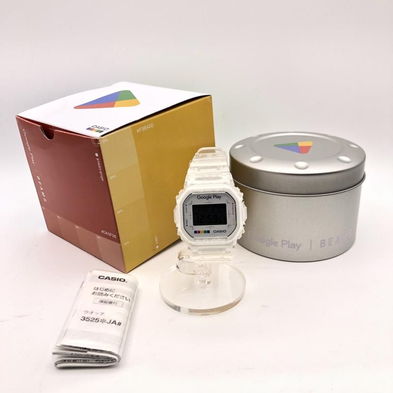 中古】G-SHOCK×Google Play×BEAMSコラボ 500本限定 Google Play