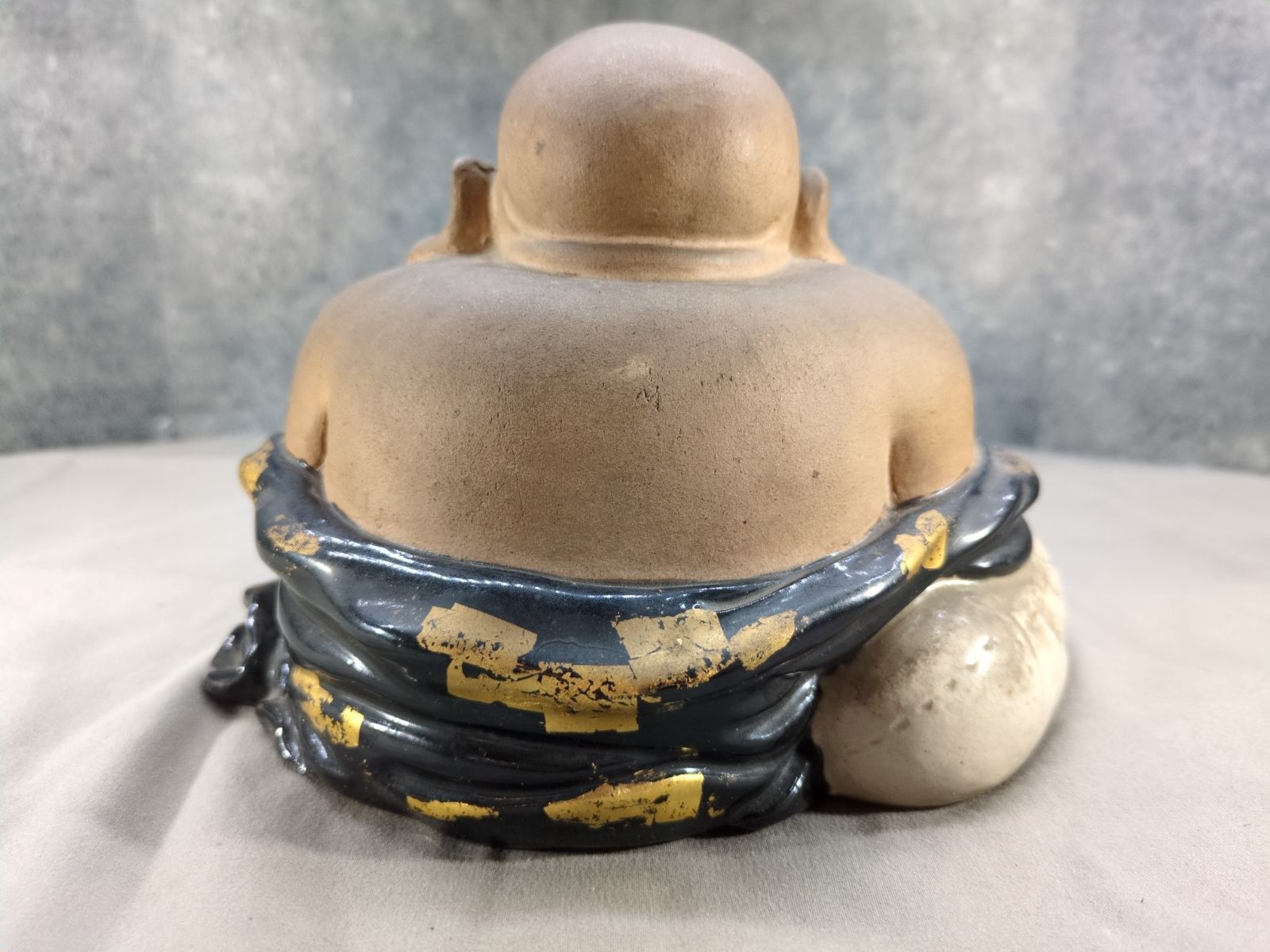 布袋尊 置物 陶器 七福神 縁起物 共箱入 民芸 布袋様 福神 A711 - メルカリ