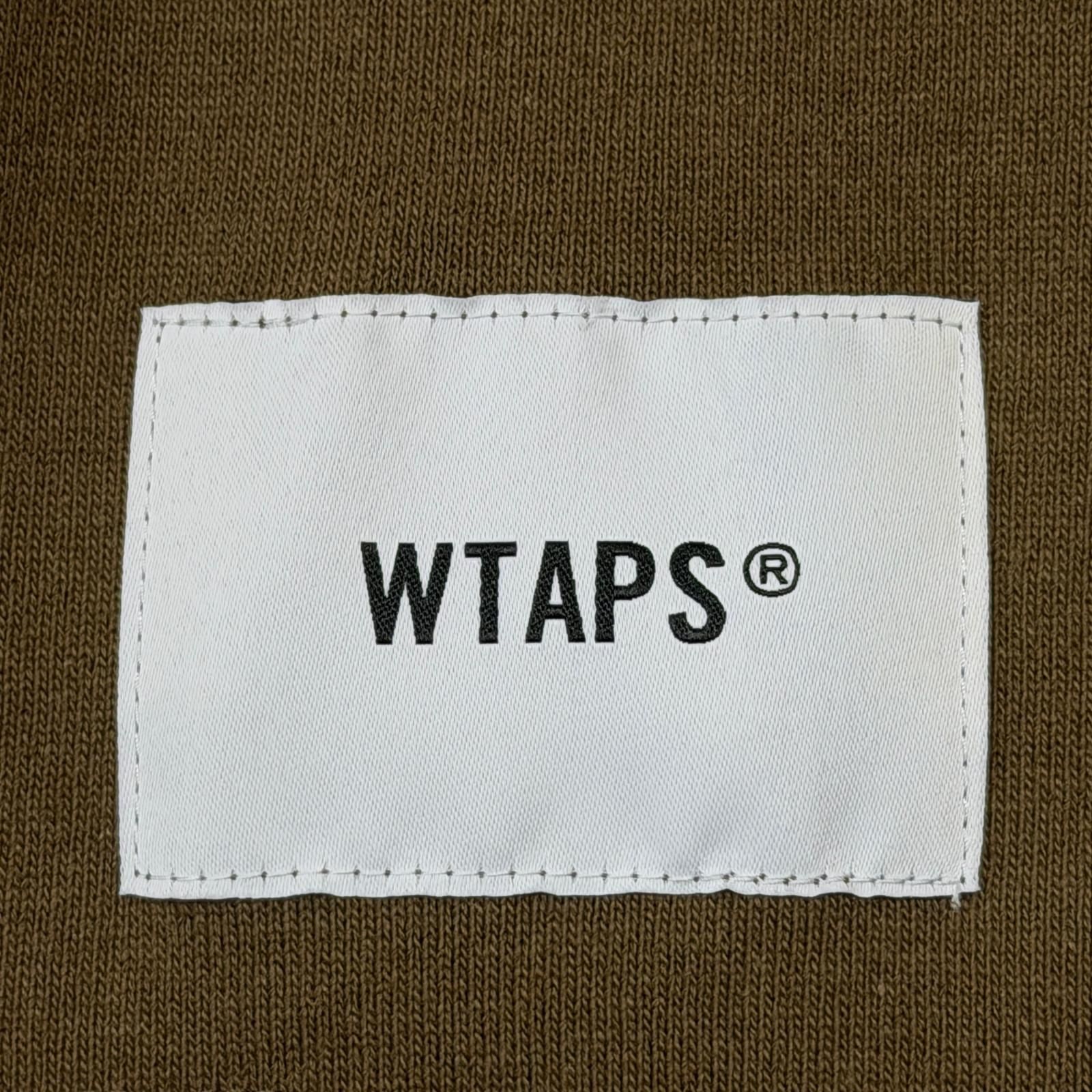 未使用 WTAPS 25AW AII / LS / COTTON 胸ポケット 長袖Tシャツ