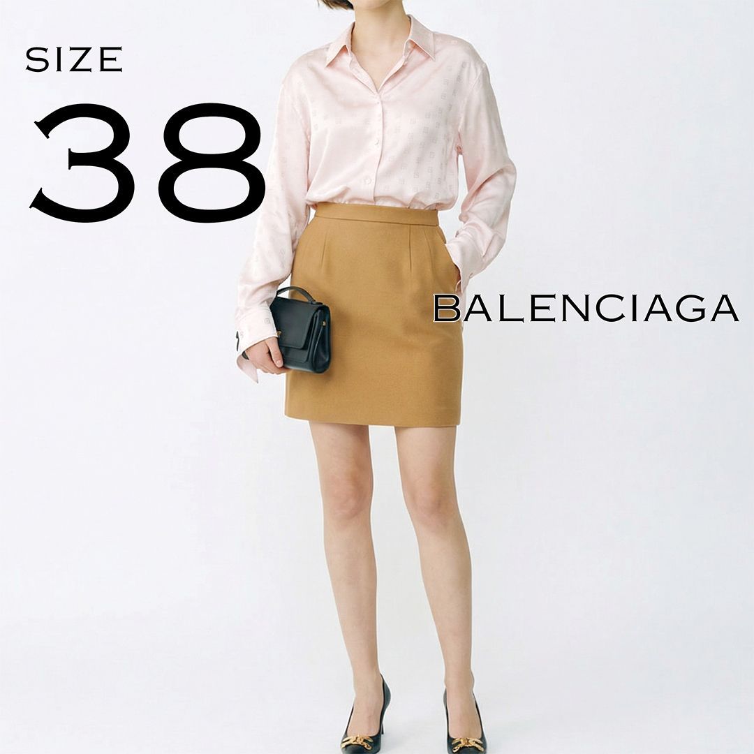 極美品】BALENCIAGAバレンシアガ 日本製 ドローイングフラワープリン