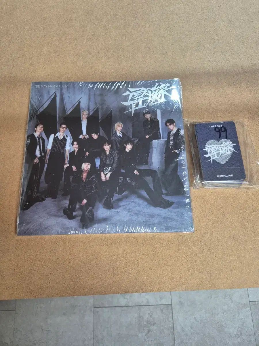 THE BOYZ(ザ・ボーイズ・ドボイズ) 9th Album + EVERLINE エバーライン