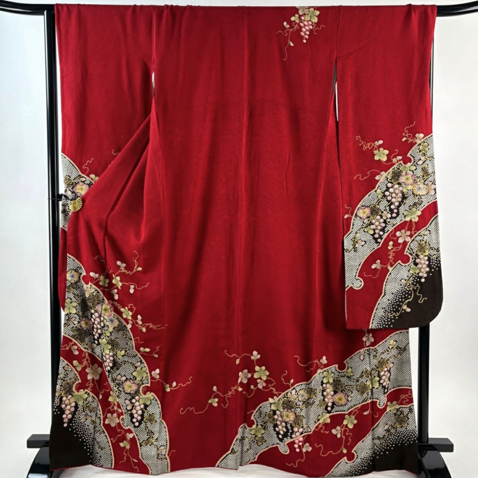 豪華振袖フルセット(6点)・袋帯・半衿・重ね衿・帯揚げ・帯締め