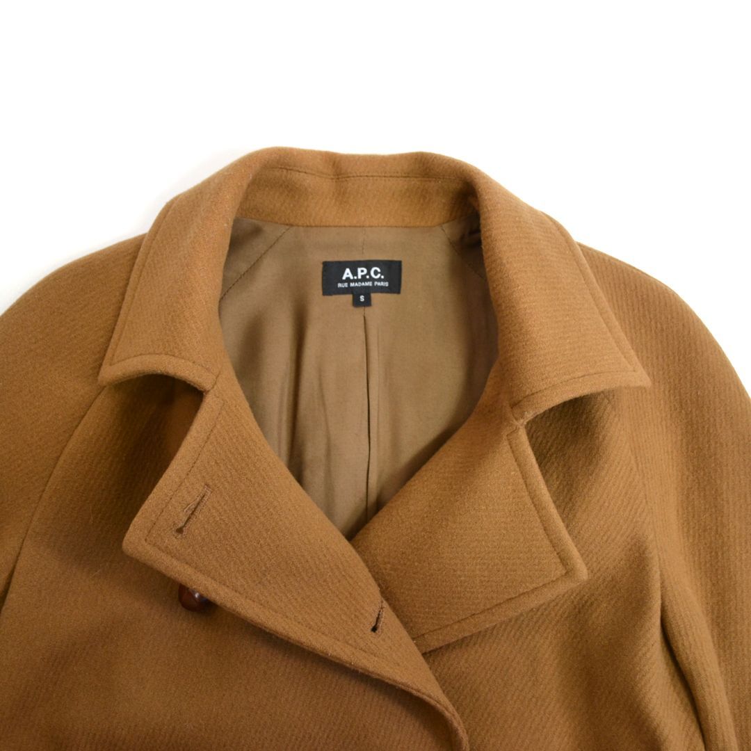 極美品】A.P.Cアーペーセー ポーランド製 ウール混ダブルブレスト