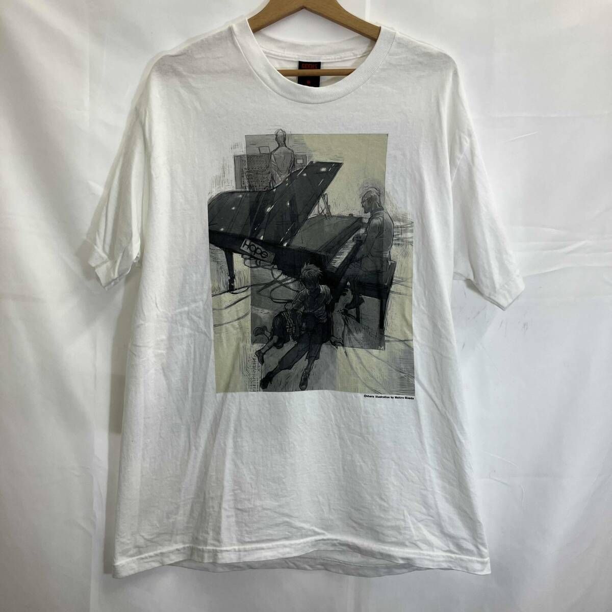 EVANGELION GEEKS RULE VOL.02 Tee EVANGELION (illastration by MAEDA 