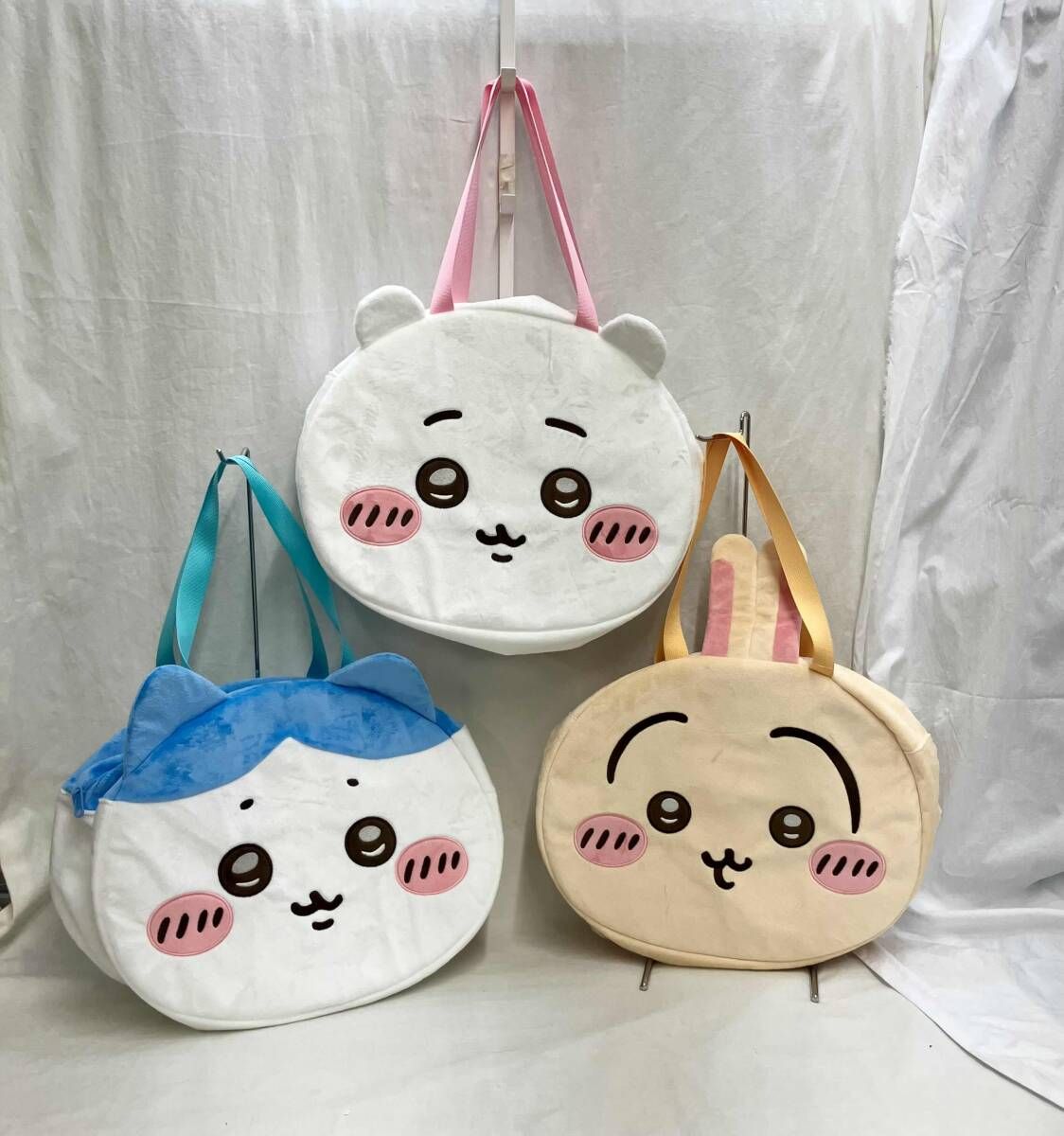 ちいかわ ハチワレ うさぎ おかお BIG ボストンバッグ ぬいぐるみ