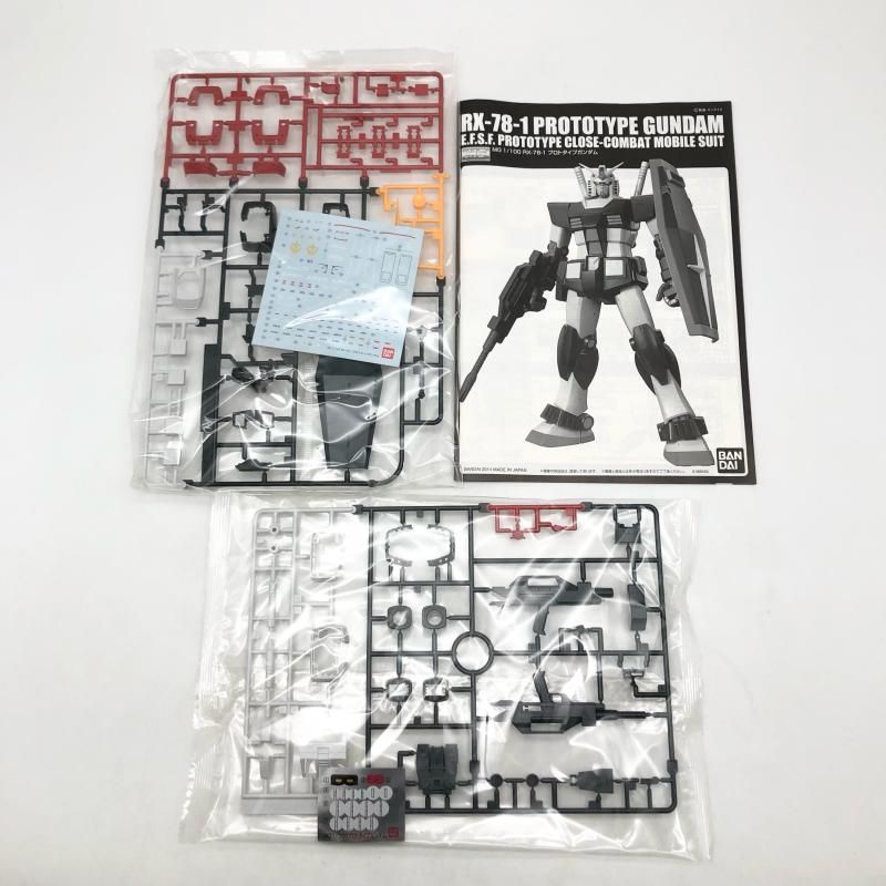 中古】未組立 MG 1/100 RX-78-1 プロトタイプガンダム バンダイ 機動