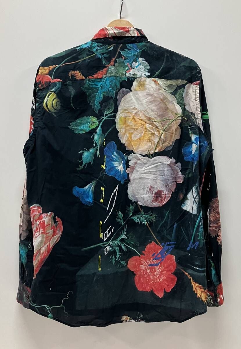 PAUL SMITH ポール・スミス MK.293323 長袖シャツ 総柄 花柄 サイズL