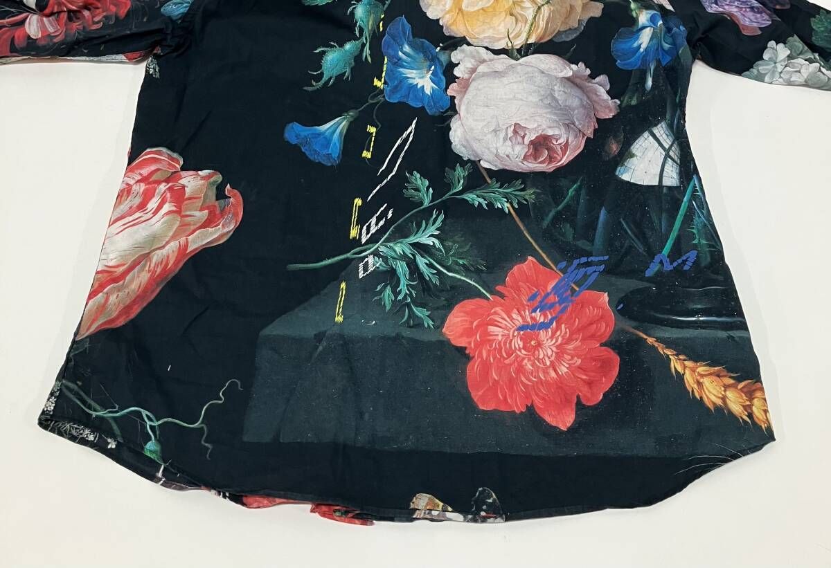 PAUL SMITH ポール・スミス MK.293323 長袖シャツ 総柄 花柄 サイズL