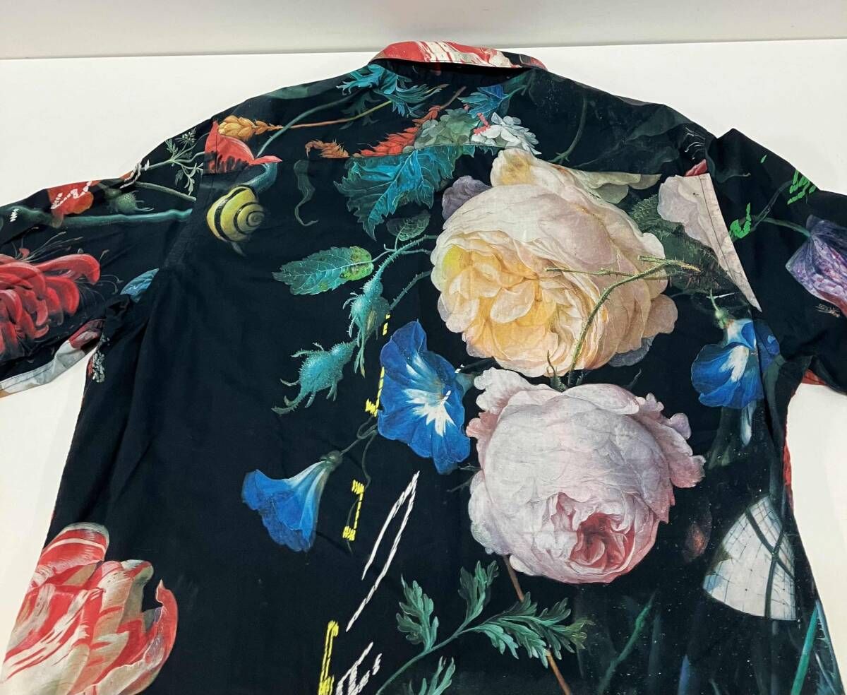 PAUL SMITH ポール・スミス MK.293323 長袖シャツ 総柄 花柄 サイズL