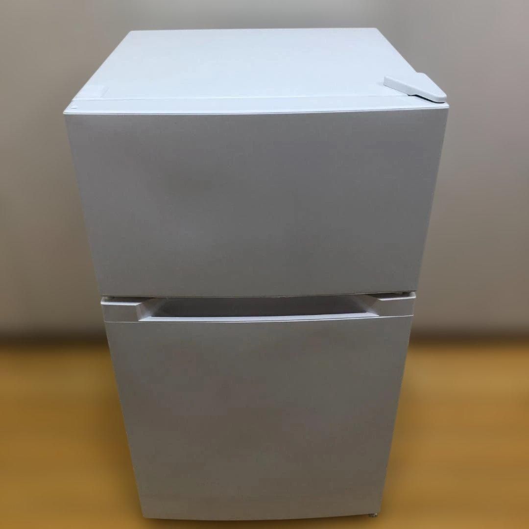 美品 2023年製 IRIS OHYAMA アイリスオーヤマ 2ドア 冷凍冷蔵庫 87L