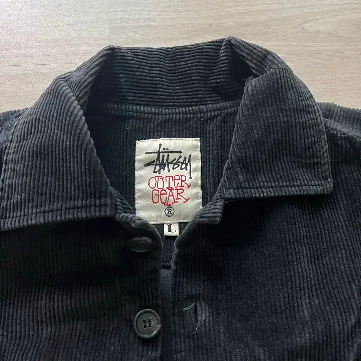 L 90s ヴィンテージ オールド STUSSY ステューシー コーデュロイ