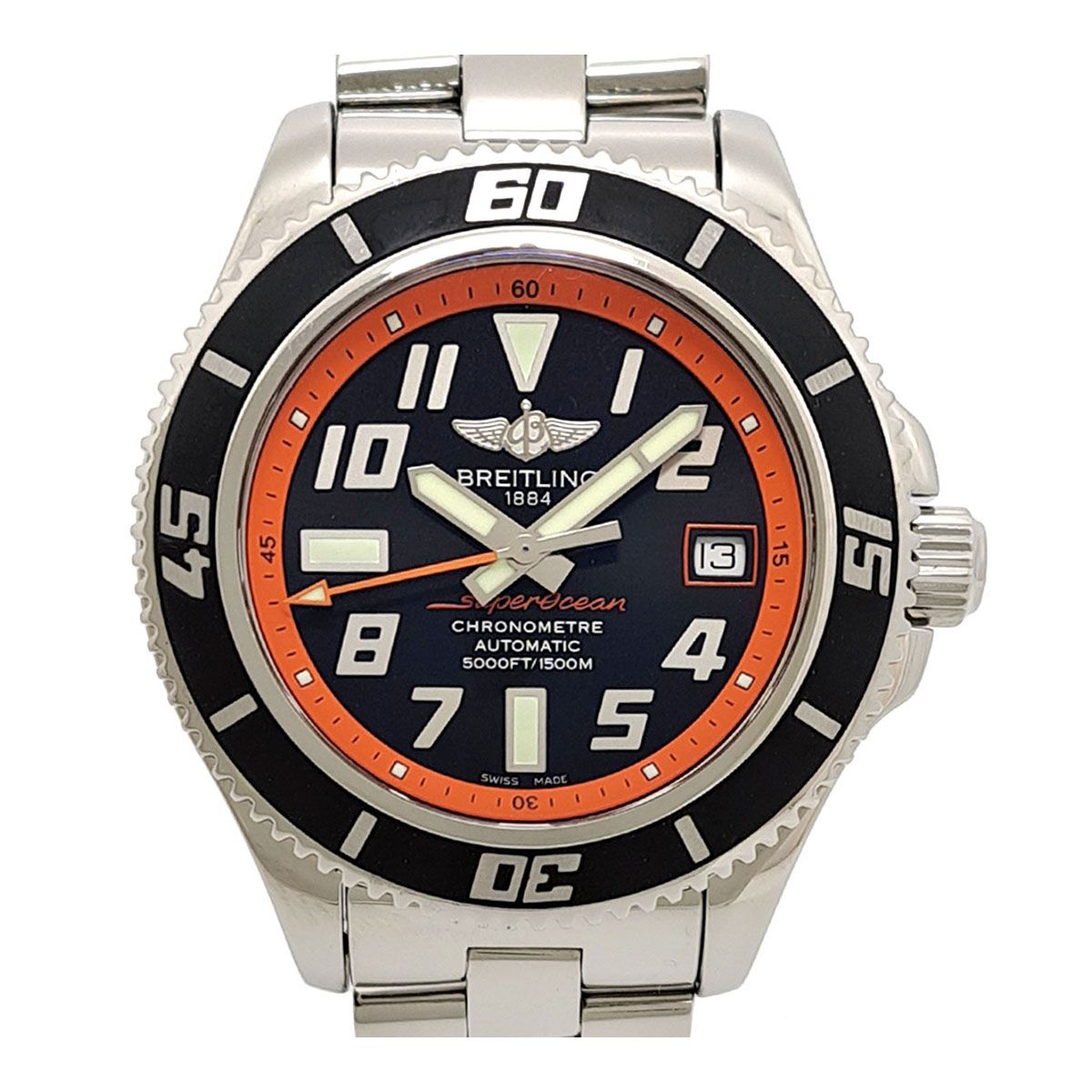 ブライトリング スーパーオーシャン42 A17364 自動巻き ステンレススティール メンズ BREITLING 時計