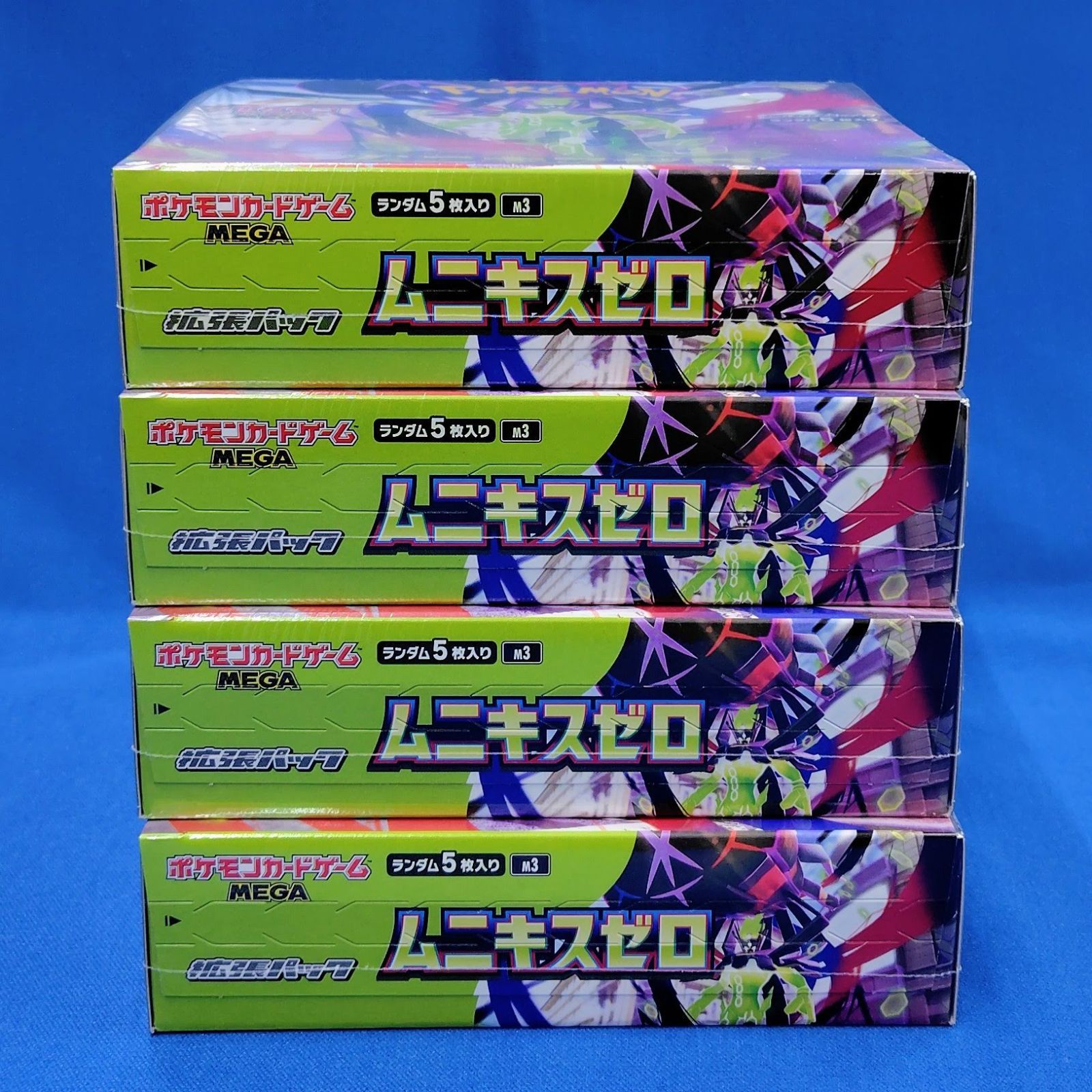 ムニキスゼロ 4BOXセット ポケモンカードMEGAメガ 拡張パック