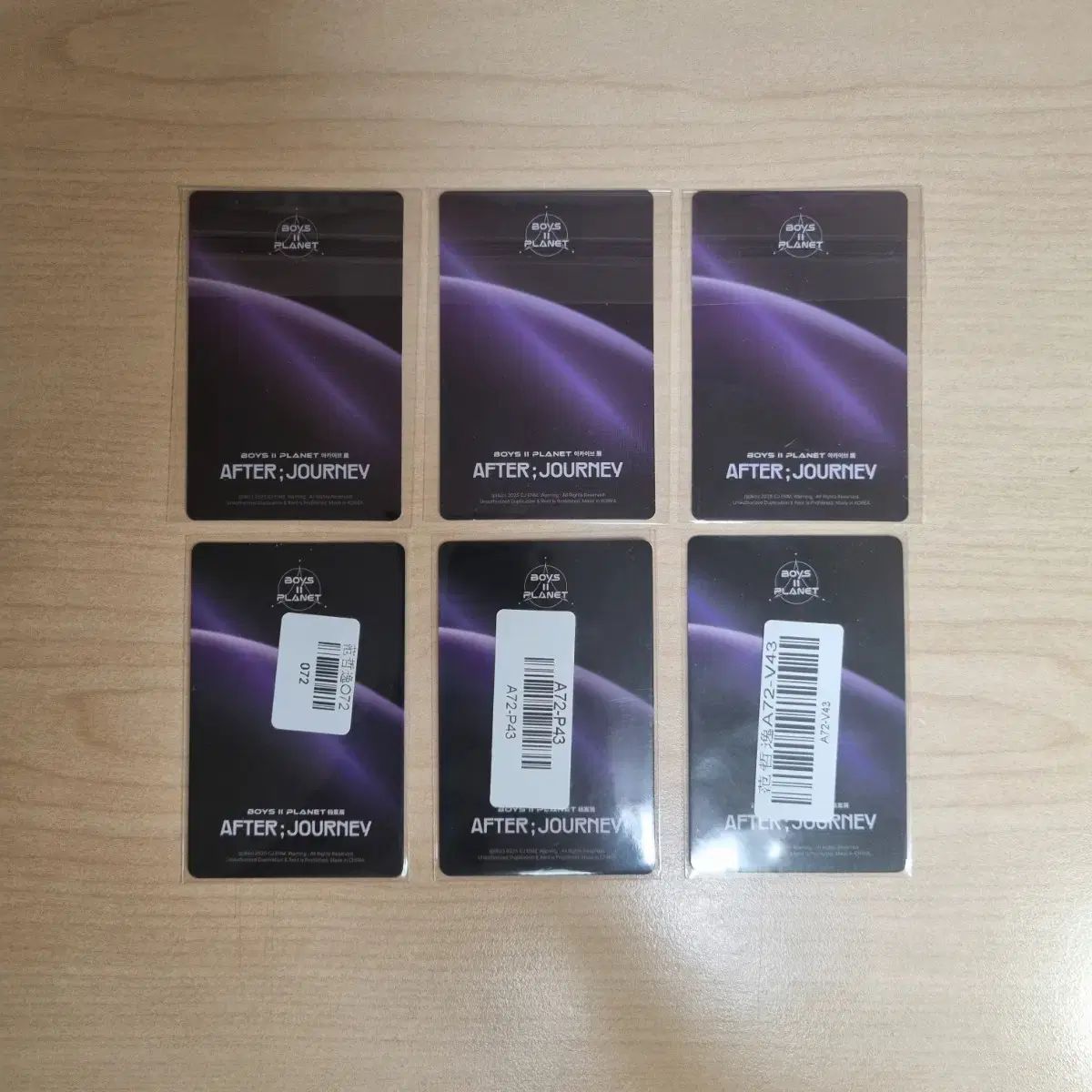 ボ2プラ モディ セイ 판저イ 韓国 上海 2週目 未開封 セルカ トレカ