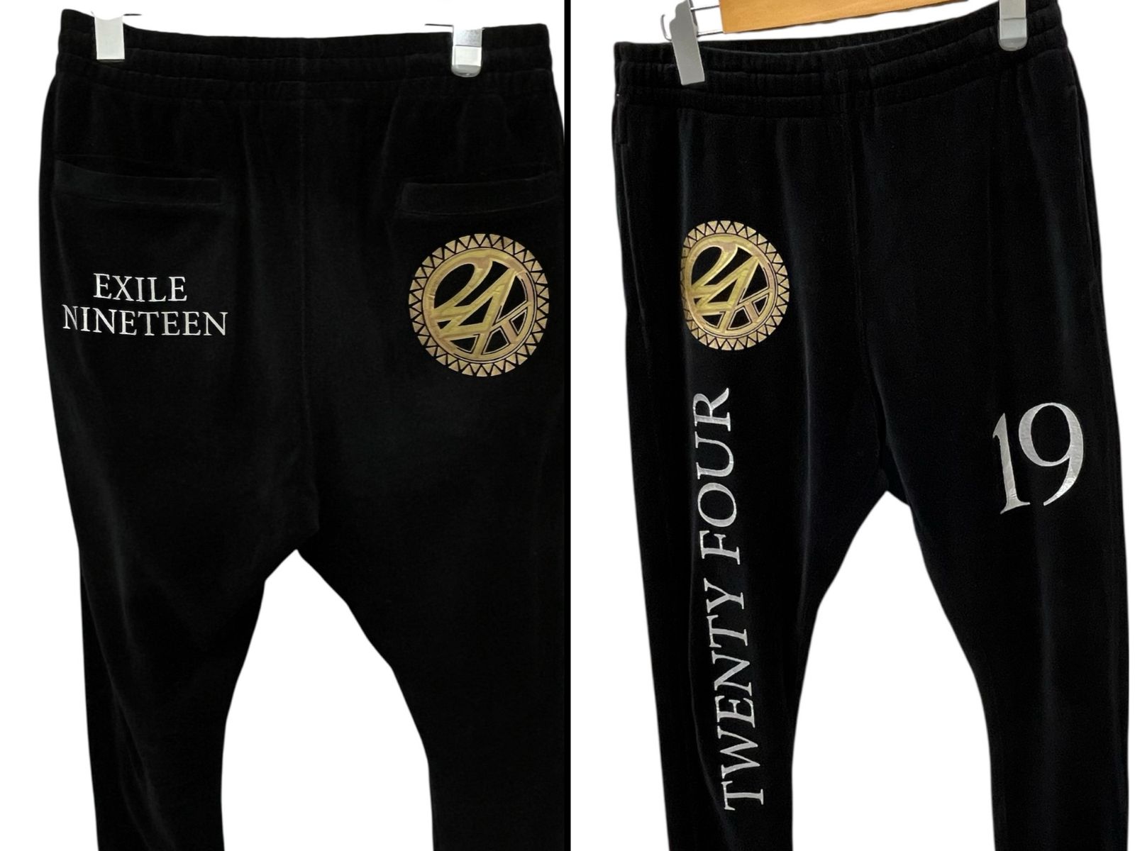 24karats (トゥエンティフォーカラッツ) EXILE NINETEEN ベロア